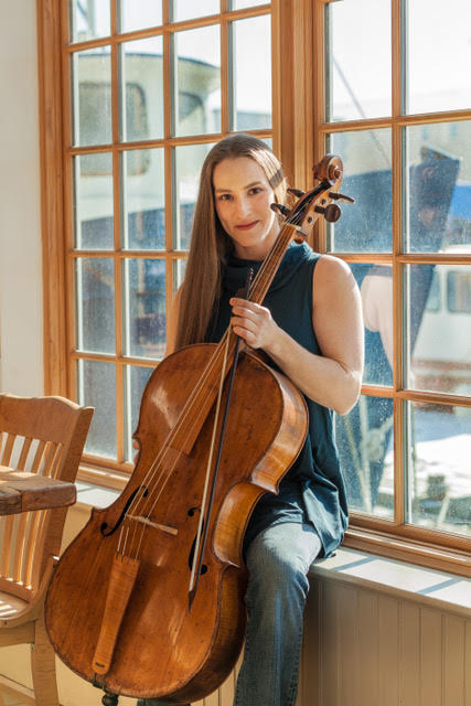 Cellist Rebecca Shaw