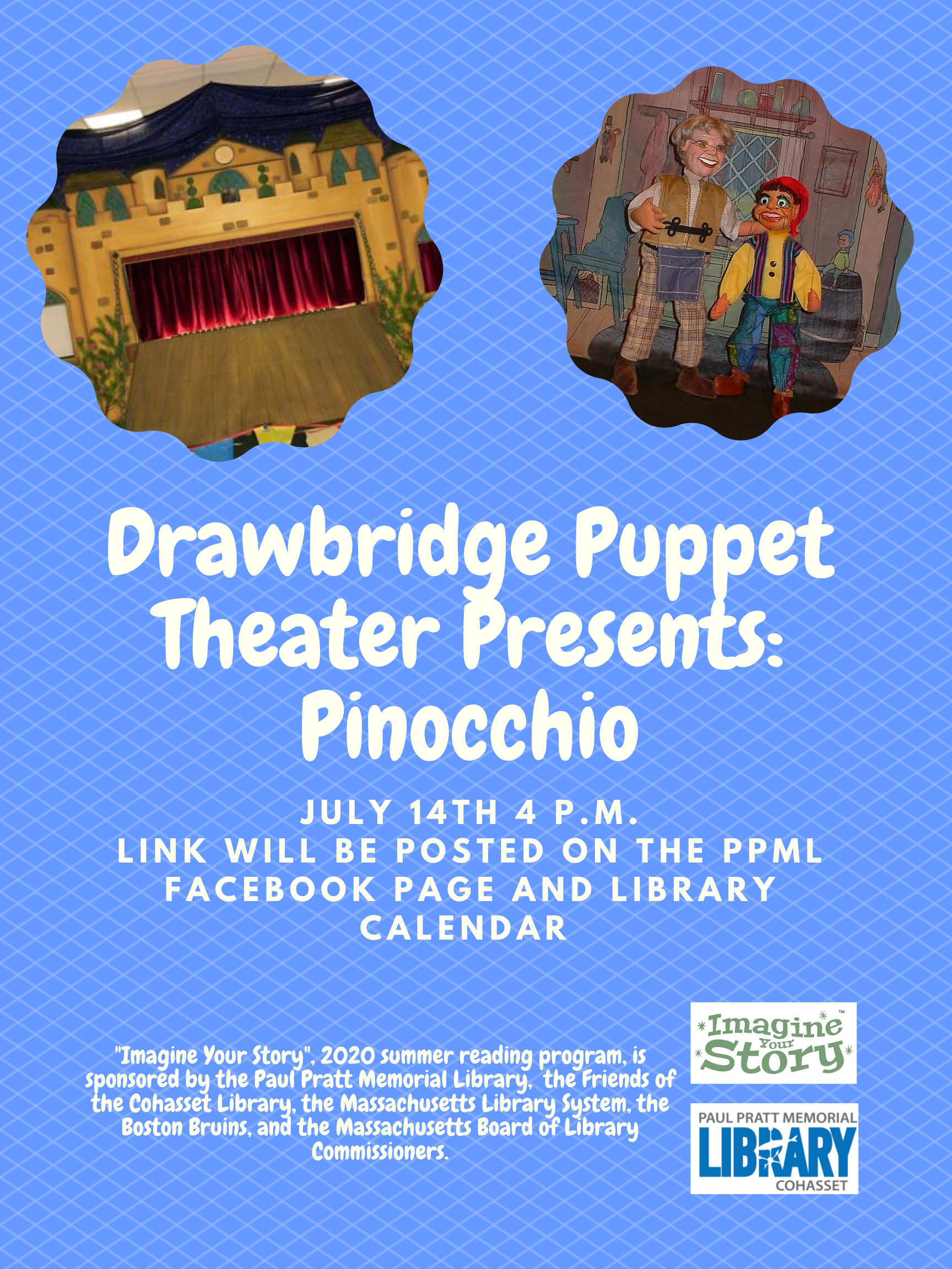 Puppet theater featuring Pinoccio