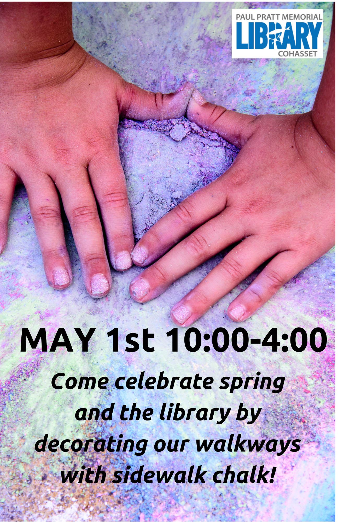 Sidewalk chalk event for all ages