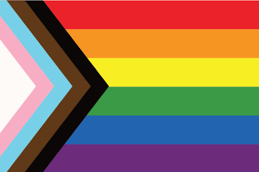 Multi-colored flag