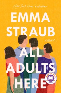 Colorful depictions of four adults