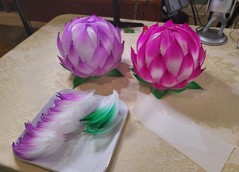 Lotus Flower Lanterns