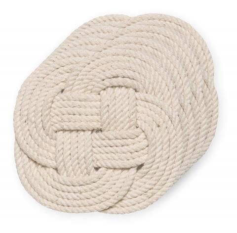 woven rope coaster