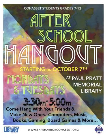 After School Hangout Flyer