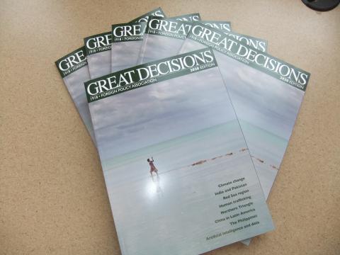 Great Decisions book