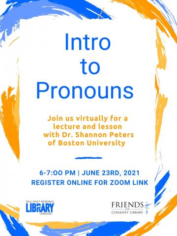 into to pronouns