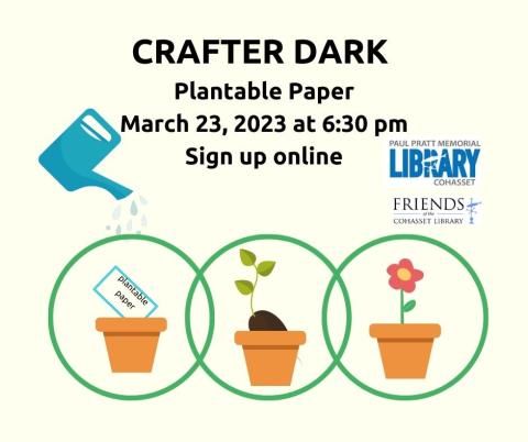 Invitation to sign up for crafter dark class