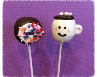 Hot Chocolate and Cake Pops