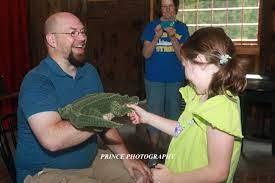 Big Ryan with alligator puppet