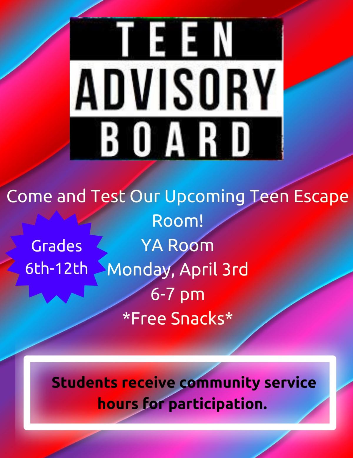 Teen Advisory Board